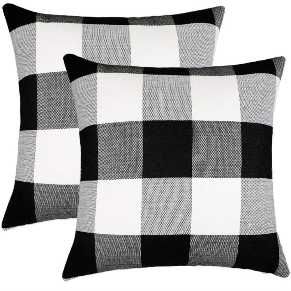 Buffalo Check Throw Pillow Covers